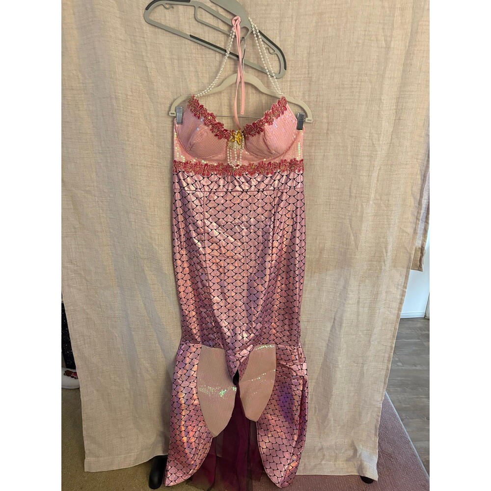Pink mermaid costume size 2X
